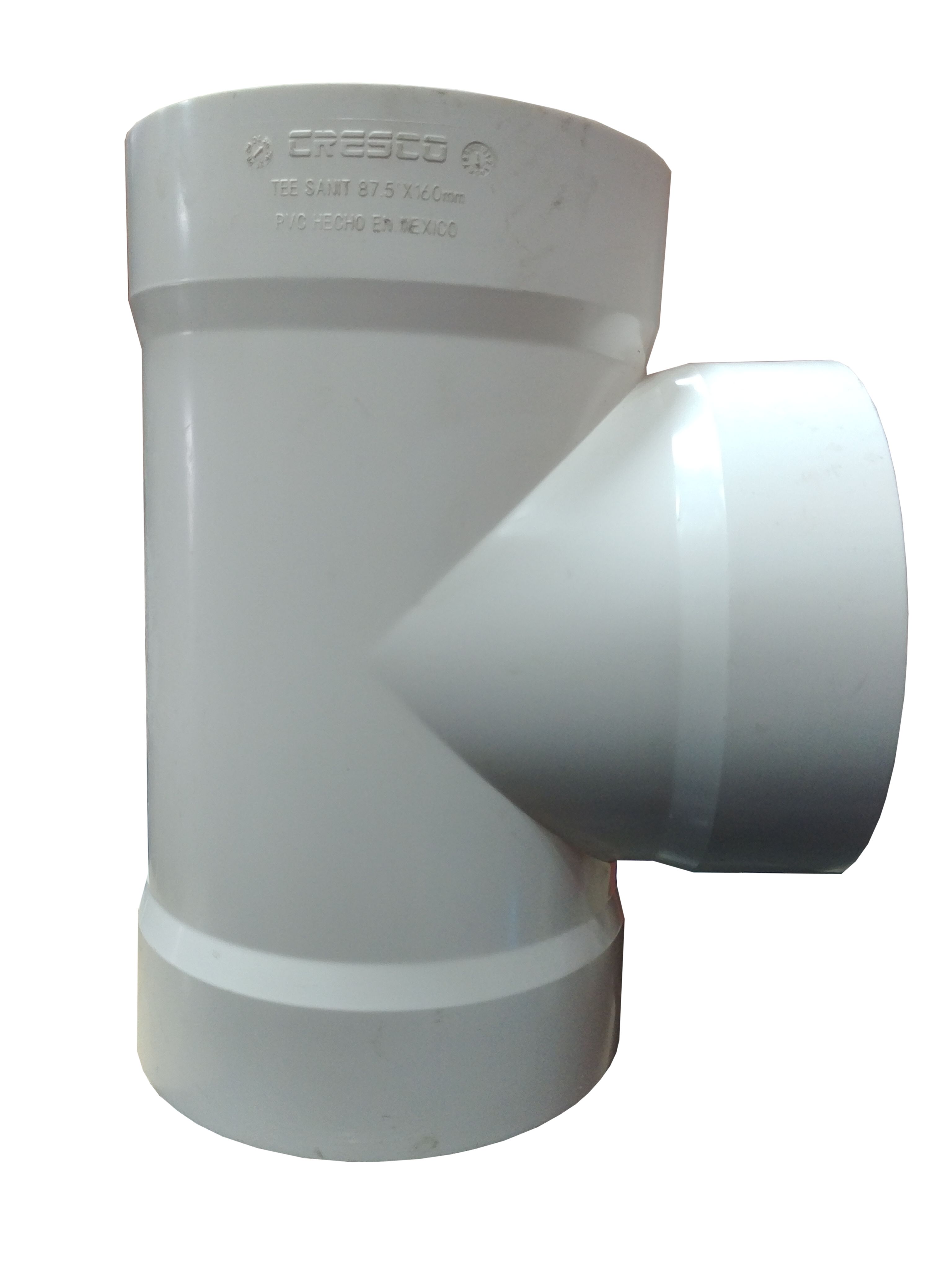 TEE DE PVC SANITARIO DE 6" MARCA CRESCO